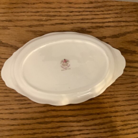 Royal Albert Bone China 3 Pc Sugar, Creamer, Tray Lavender Rose Pattern England - Picture 6 of 13